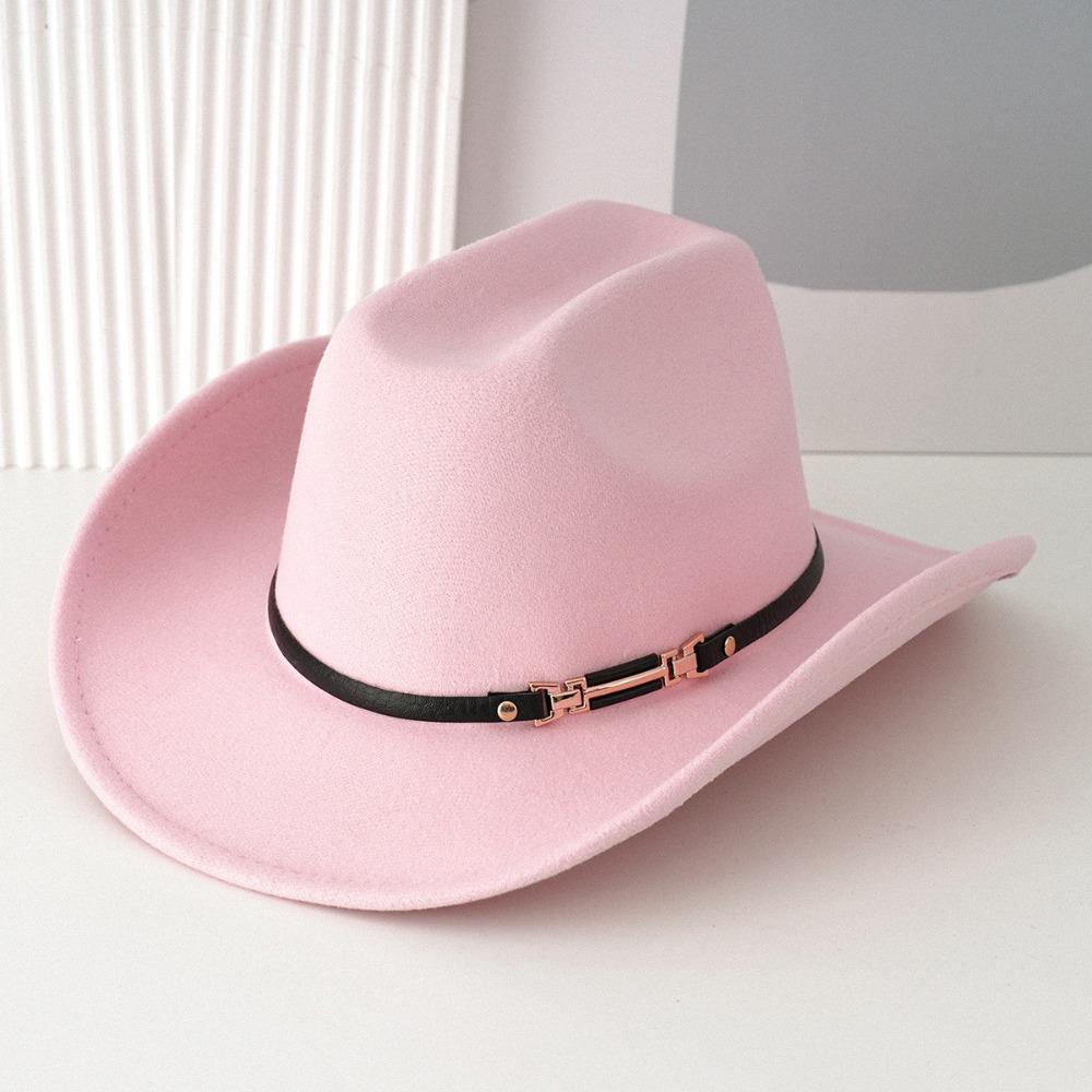 Windproof Cowboy Cap Sunscreen Breathable Western Top Hat with Large Brims with Decorative Buckle Western Cowboy Hat розовый
Windproof Cowboy Cap Sunscreen Breathable Western Top Hat with Large Brims with Decorative Buckle Western Cowboy Hat розовый