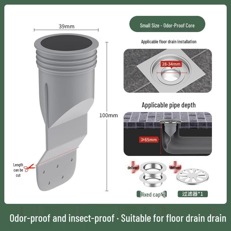 Защитное кольцо для кухонного слива, предотвращающее запахи и засоры
Защитное кольцо для кухонного слива, предотвращающее запахи и засоры