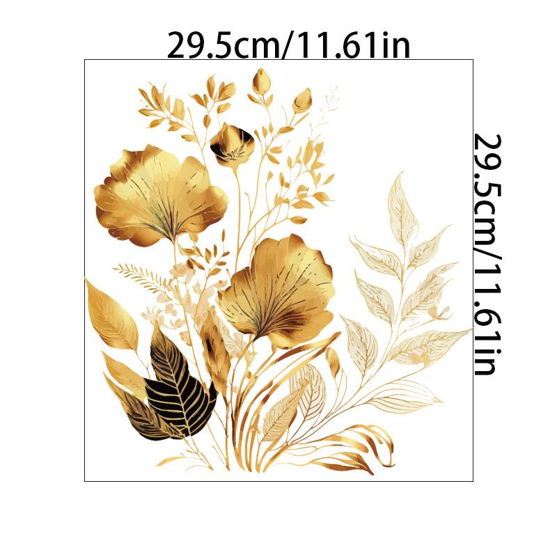 Creative Golden Flower Stickers Toilet Stickers Bathroom Door Wall Wallpaper Self Adhesive Decorative Washroom Vinyl Decals (as the picture,29.5x29.5CM)
Creative Golden Flower Stickers Toilet Stickers Bathroom Door Wall Wallpaper Self Adhesive Decorative Washroom Vinyl Decals (as the picture,29.5x29.5CM)