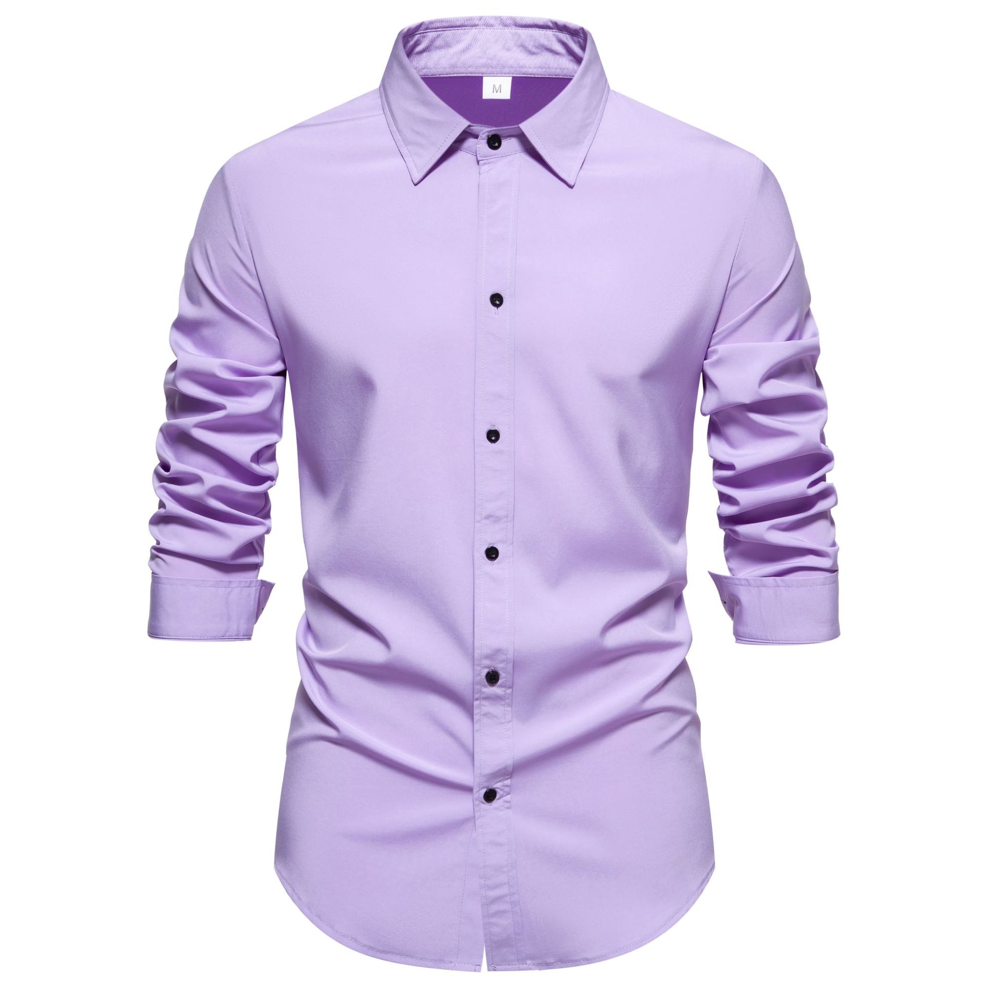 Men s Comfortable Solid Color Shirts Long Sleeve Shirt Casual Business Shirt for Men Lightweight Work Breathable Lapel Shirts XXL світло-фіолетового кольору
Men s Comfortable Solid Color Shirts Long Sleeve Shirt Casual Business Shirt for Men Lightweight Work Breathable Lapel Shirts XXL світло-фіолетового кольору