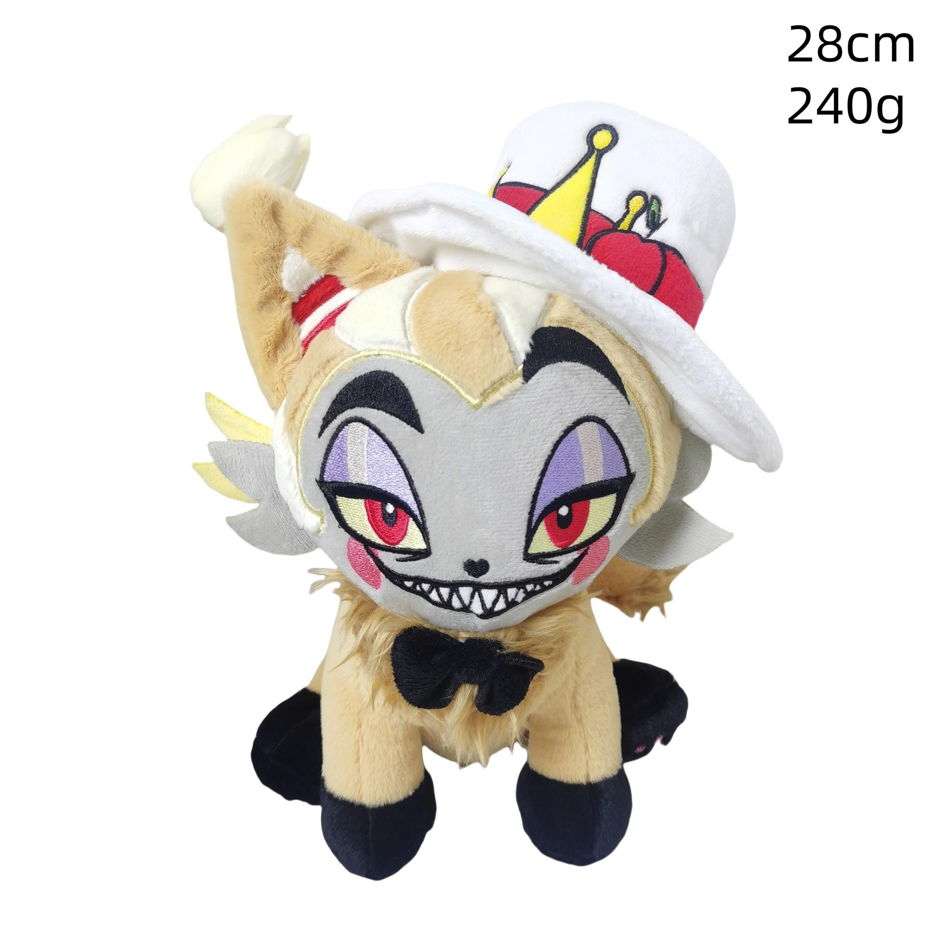 Hazbin Hotel Angel Meow Plush Doll Soft Huggable For Home Table Office Desk Party Fans Teens Halloween Christmas Cute Spooky
Hazbin Hotel Angel Meow Plush Doll Soft Huggable For Home Table Office Desk Party Fans Teens Halloween Christmas Cute Spooky