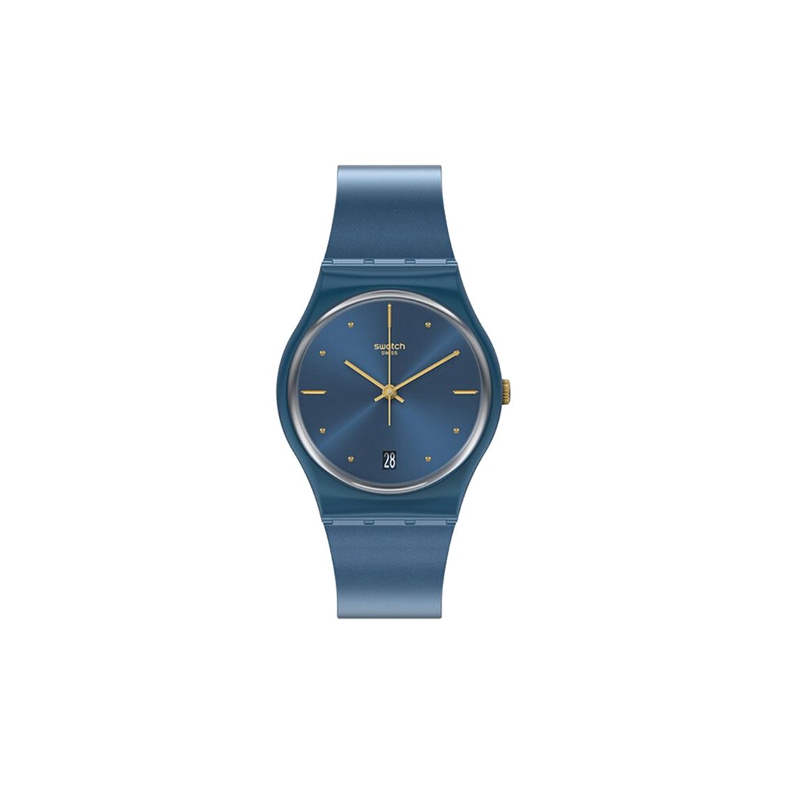 Swatch Gent Series Quartz Movement Pearl Blue Modern Minimalist Quartz Watch Waterproof Trendy Unisex watches GN417 GN417
Swatch Gent Series Quartz Movement Pearl Blue Modern Minimalist Quartz Watch Waterproof Trendy Unisex watches GN417 GN417