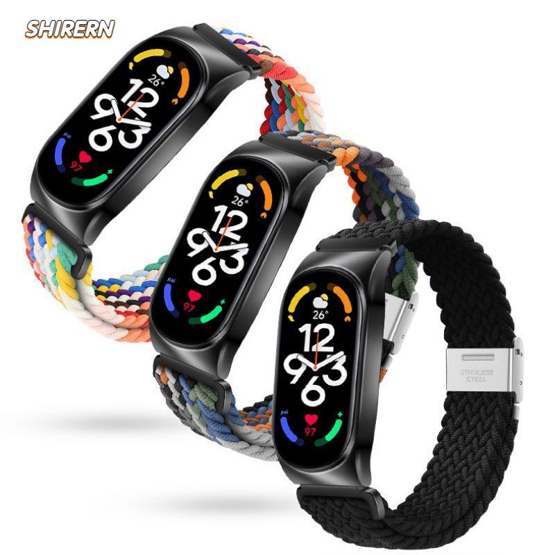 Мягкий нейлоновый браслет для Xiaomi Band 5 6, металлический ремешок, аксессуары для браслета, браслет Miband Correa Mi Band 7, ремешок с металлической пряжкой Band5 Band6
Мягкий нейлоновый браслет для Xiaomi Band 5 6, металлический ремешок, аксессуары для браслета, браслет Miband Correa Mi Band 7, ремешок с металлической пряжкой Band5 Band6