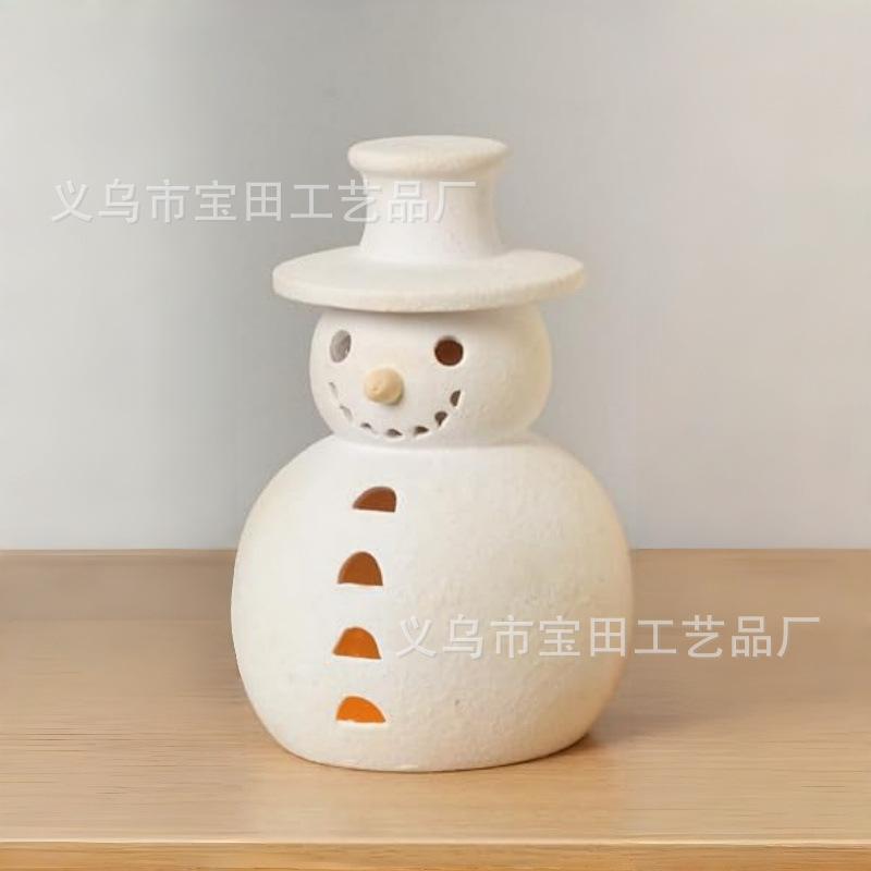 Terracotta Snowman Christmas Vintage Resin Snowman Ornament Home Tabletop Ornament
Terracotta Snowman Christmas Vintage Resin Snowman Ornament Home Tabletop Ornament