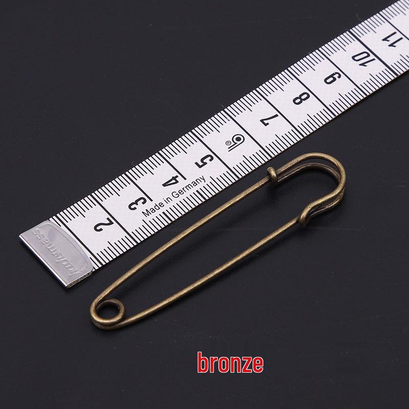 Thickened Safety Pin Buckle Brooch for XXL Clothing Decoration & Secure Sweater DIY 50mm
Thickened Safety Pin Buckle Brooch for XXL Clothing Decoration & Secure Sweater DIY 50mm