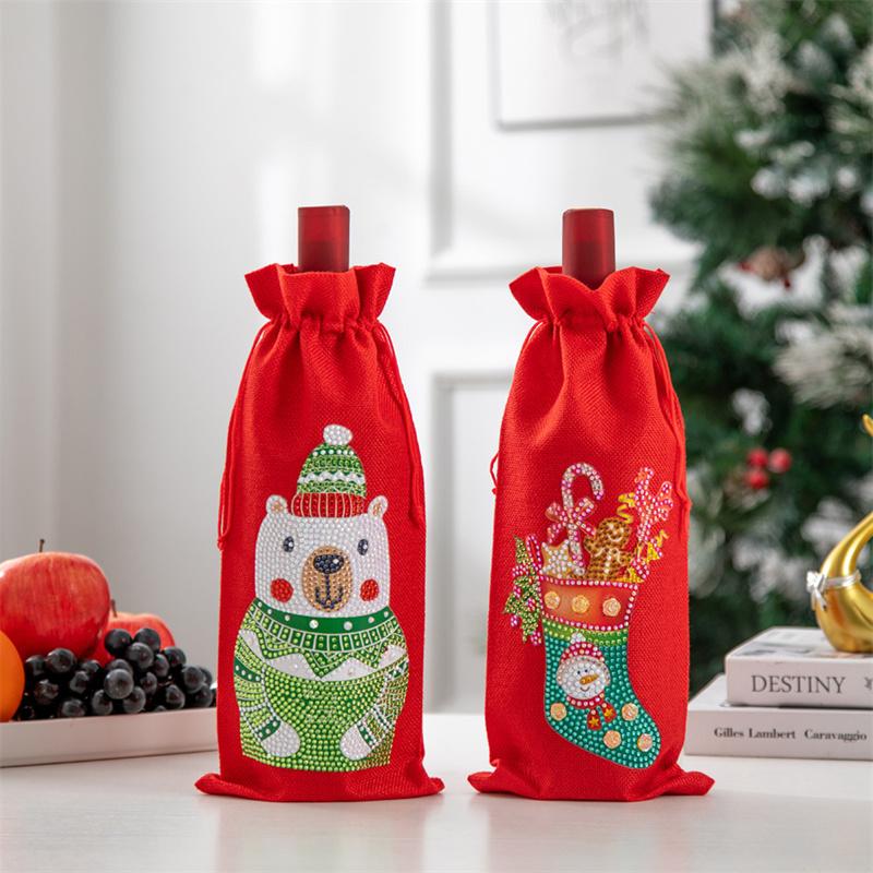 Алмазная картина Рождественская крышка для бутылки вина Специальная форма сверла DIY Веселые рождественские наборы Рождественские украшения Сумка-шнурок as show
Алмазная картина Рождественская крышка для бутылки вина Специальная форма сверла DIY Веселые рождественские наборы Рождественские украшения Сумка-шнурок as show