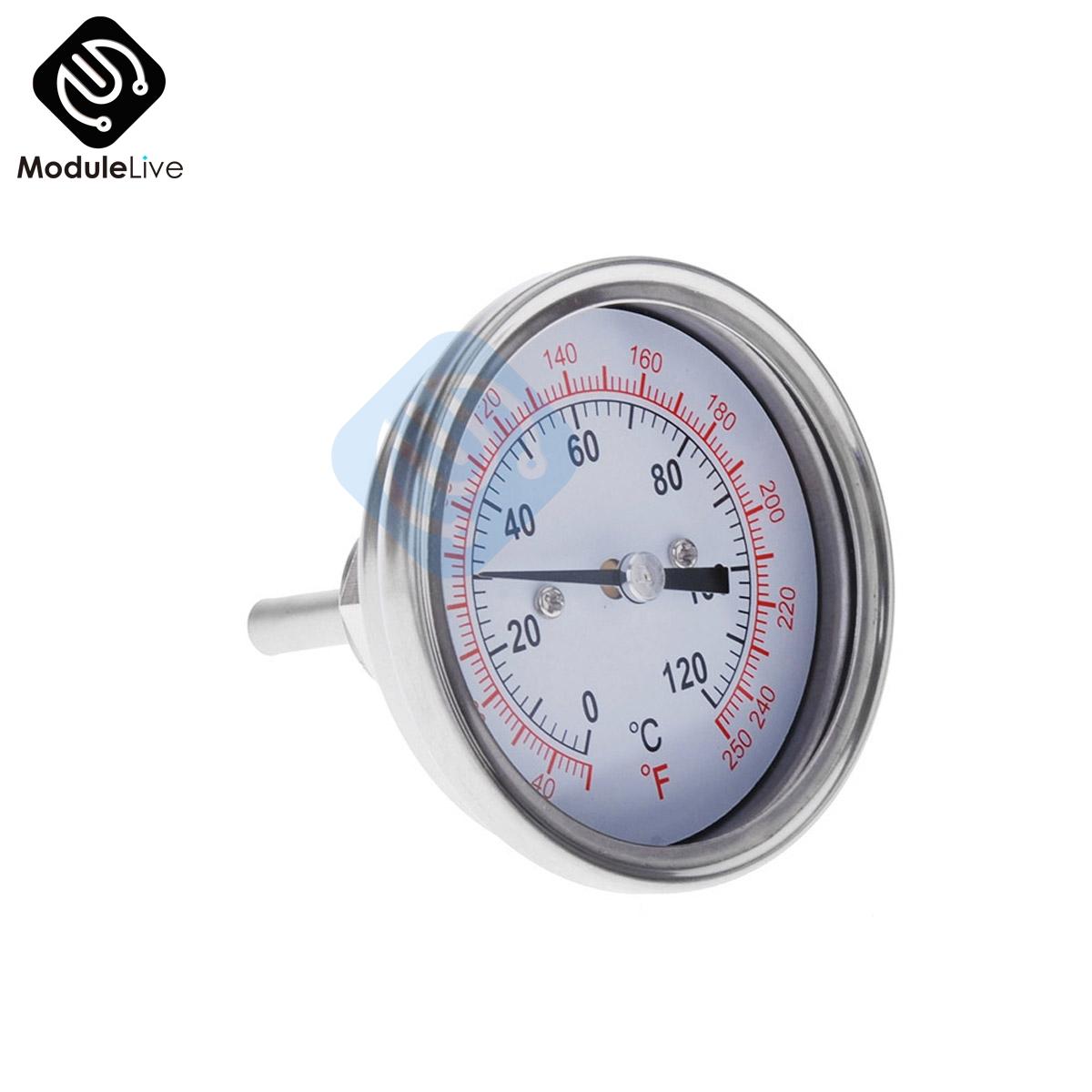 0-120 Degree Stainless Steel Analog Thermometer with Double Scale Celsius Fahrenheit BBQ Grill Dial Temperature Gauge Cook Food China Mainland
0-120 Degree Stainless Steel Analog Thermometer with Double Scale Celsius Fahrenheit BBQ Grill Dial Temperature Gauge Cook Food China Mainland