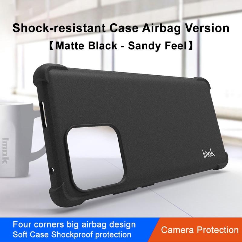 IMAK For Motorola Moto X40 5G/Edge 40 Pro 5G Four Corners Airbag Protection Phone Case Soft TPU Matte Surface Drop-proof Phone Cover Black 
IMAK For Motorola Moto X40 5G/Edge 40 Pro 5G Four Corners Airbag Protection Phone Case Soft TPU Matte Surface Drop-proof Phone Cover Black