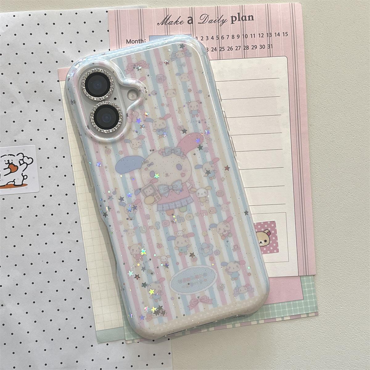 Rainbow Striped Flower Rabbit iPhone 14/13/12 Pro Max Case iPhone 17 Pro
Rainbow Striped Flower Rabbit iPhone 14/13/12 Pro Max Case iPhone 17 Pro