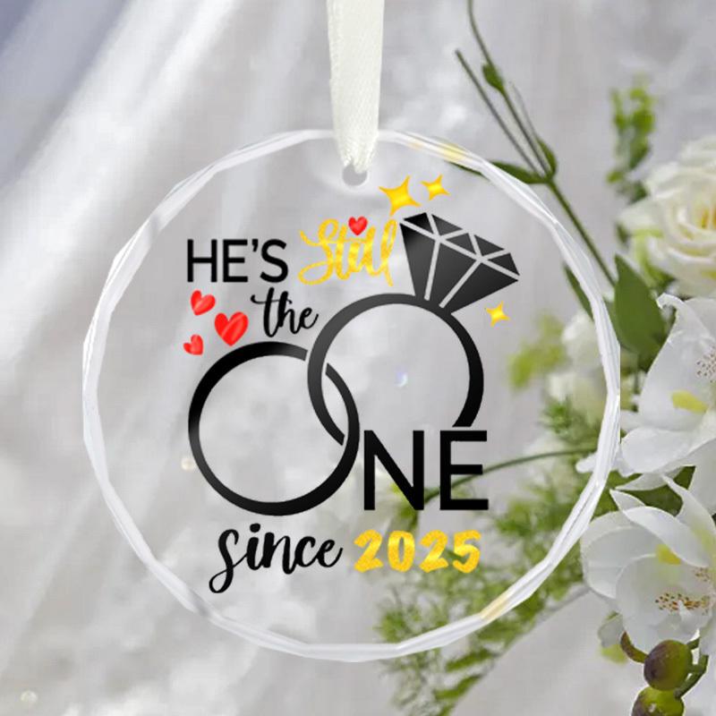 1 шт./2 шт. Стеклянный свадебный сувенир - Золотой/Черный узор колец 2025, Подарок на помолвку/20-летнюю годовщину для пар/родителей, Декор на День святого Валентина 1pc
1 шт./2 шт. Стеклянный свадебный сувенир - Золотой/Черный узор колец 2025, Подарок на помолвку/20-летнюю годовщину для пар/родителей, Декор на День святого Валентина 1pc