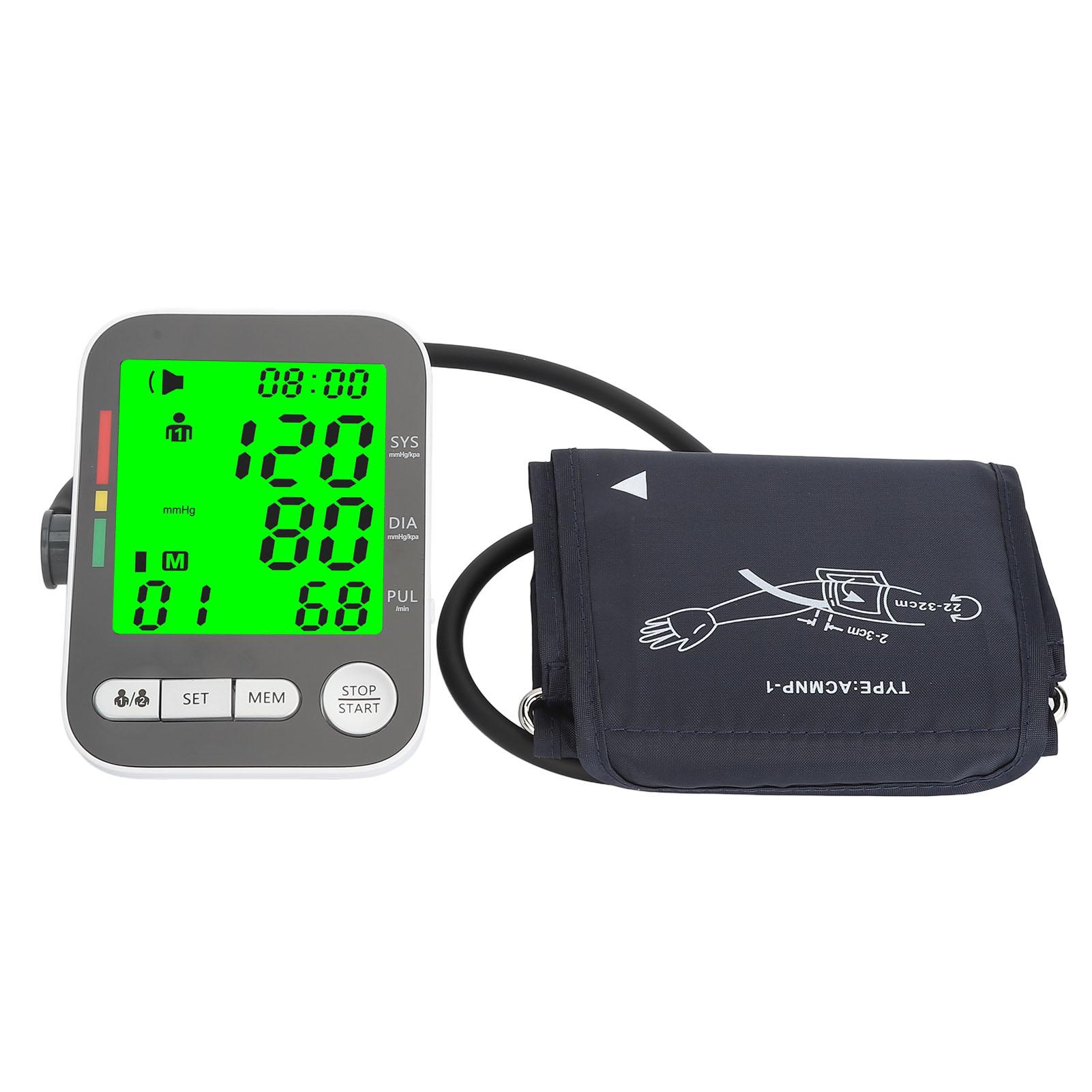 Монитор артериального давления на плече полностью автоматический перезаряжаемый 3-цветная подсветка цифровой
Монитор артериального давления на плече полностью автоматический перезаряжаемый 3-цветная подсветка цифровой