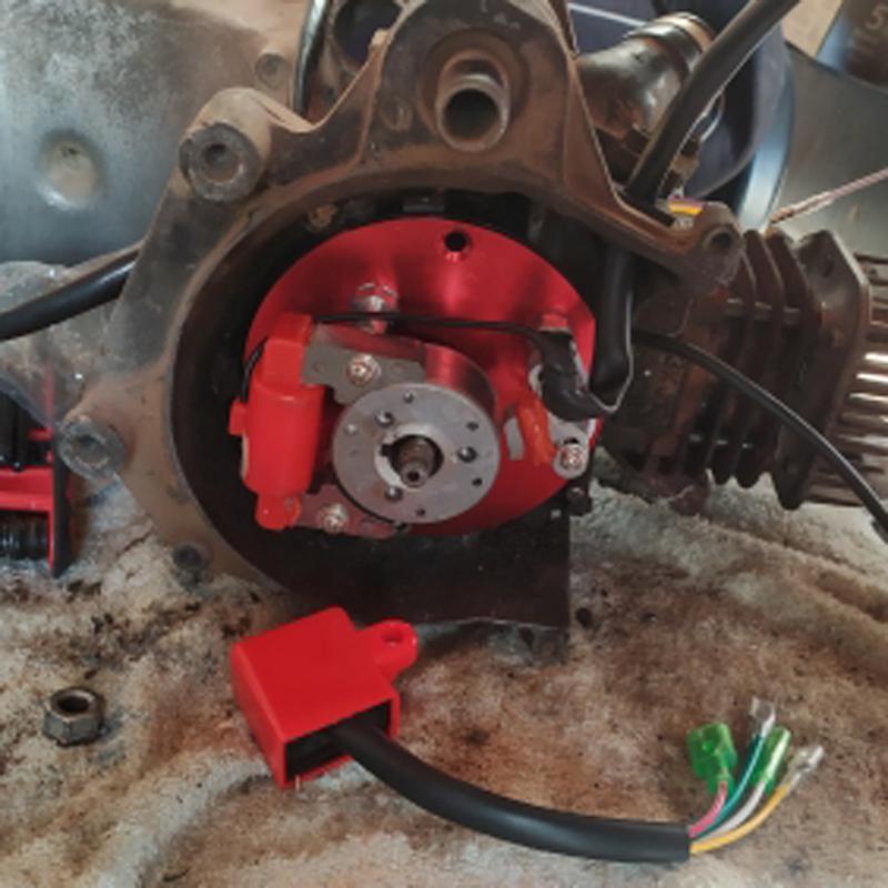 High Performance Racing Magneto Stator with CDI Kit Universal for 50-160cc horizontal engines Pit Dirt bike ATV Quad Parts
High Performance Racing Magneto Stator with CDI Kit Universal for 50-160cc horizontal engines Pit Dirt bike ATV Quad Parts