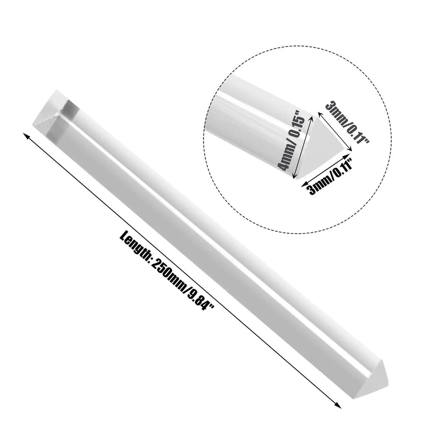 1-20pcs PMMA Light Guide Column Stick, Clear Acrylic Right Triangle Bar for Optical Models & Industrial Prototyping, Easy to Cut 5pcs
1-20pcs PMMA Light Guide Column Stick, Clear Acrylic Right Triangle Bar for Optical Models & Industrial Prototyping, Easy to Cut 5pcs