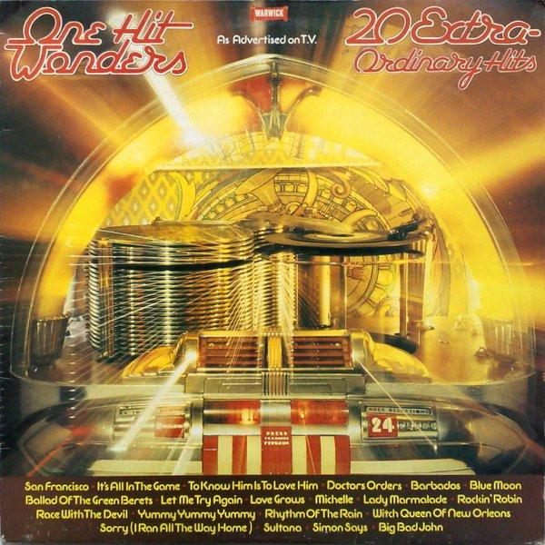 LP Record VARIOUS - One Hit Wonders (20 Extra-Ordinary WW5048 Warwick Records 1978 UK Rock Used
LP Record VARIOUS - One Hit Wonders (20 Extra-Ordinary WW5048 Warwick Records 1978 UK Rock Used
