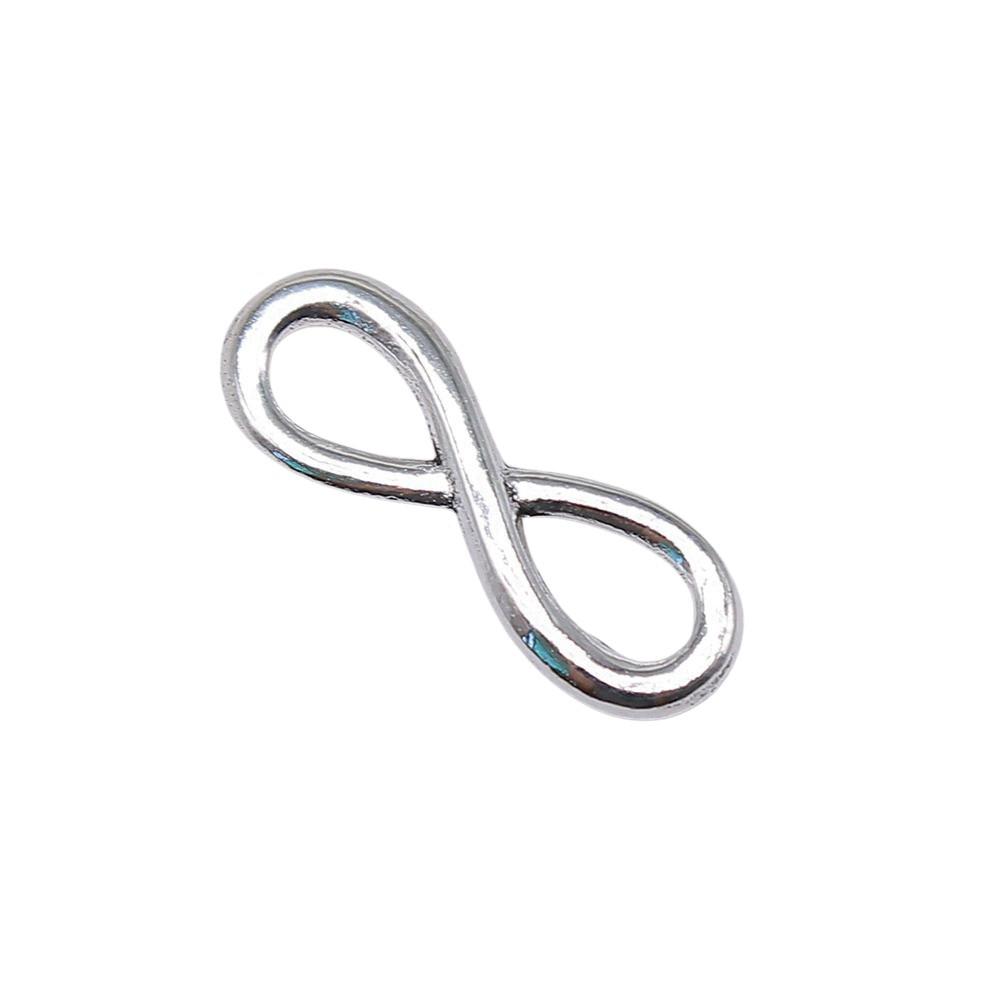 Infinity Connectors Heart Bracelets Charms Lightning Romantic Jewelry Findings A30-10pcs-8x23mm
Infinity Connectors Heart Bracelets Charms Lightning Romantic Jewelry Findings A30-10pcs-8x23mm