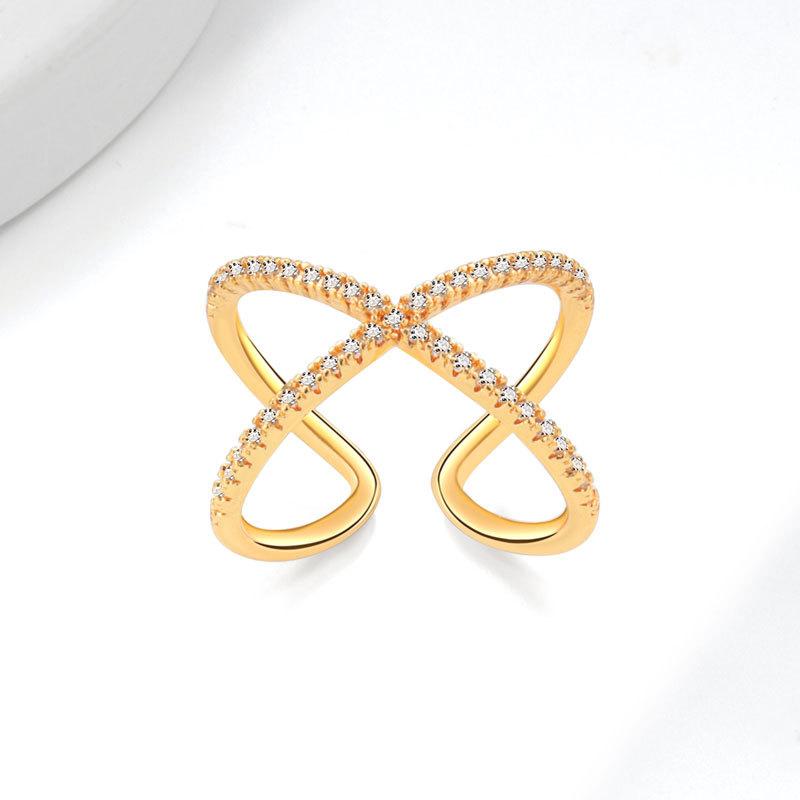 Minimalist Micro Paved Zircon Cross Geometric Open Ring Luxury Personalized High End Fashion Jewelry For Women adjustable opening золотой
Minimalist Micro Paved Zircon Cross Geometric Open Ring Luxury Personalized High End Fashion Jewelry For Women adjustable opening золотой
