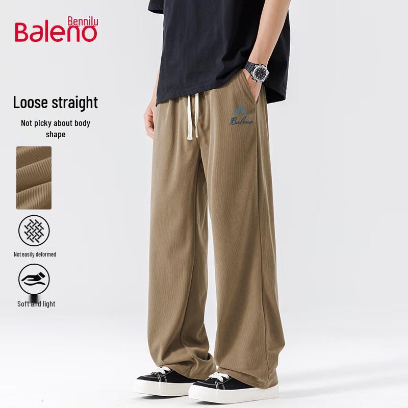Baleno Men s Corduroy Loose Straight Leg Trousers L
Baleno Men s Corduroy Loose Straight Leg Trousers L