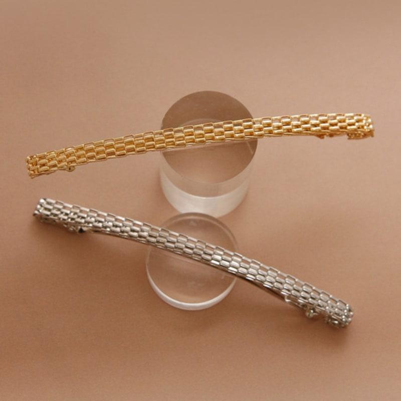 J.Lauren Metal Checkerboard Hollow Auto Hair Pin H01197 Silver
J.Lauren Metal Checkerboard Hollow Auto Hair Pin H01197 Silver