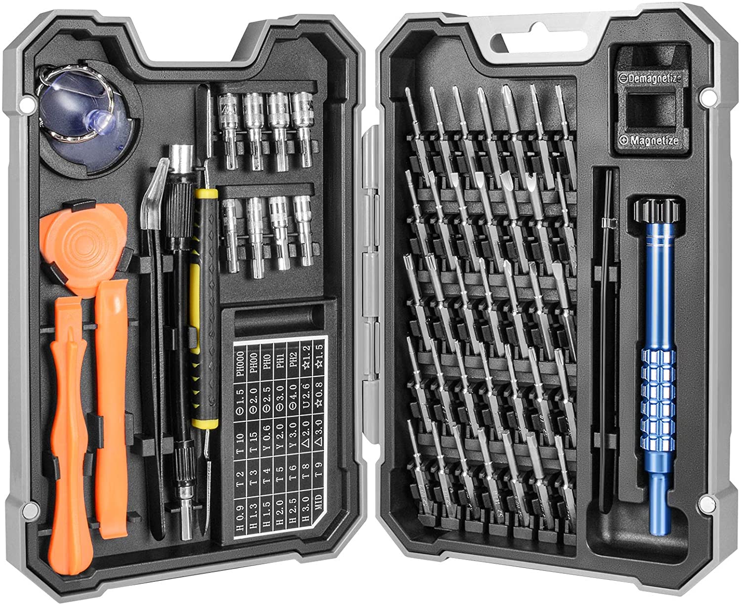 55-in-1-Schraubmaschine Sammlung Schraubantrieb Bit Set Multifunktion Präzision Handy Reparatur Geräte Handwerkzeug
55-in-1-Schraubmaschine Sammlung Schraubantrieb Bit Set Multifunktion Präzision Handy Reparatur Geräte Handwerkzeug