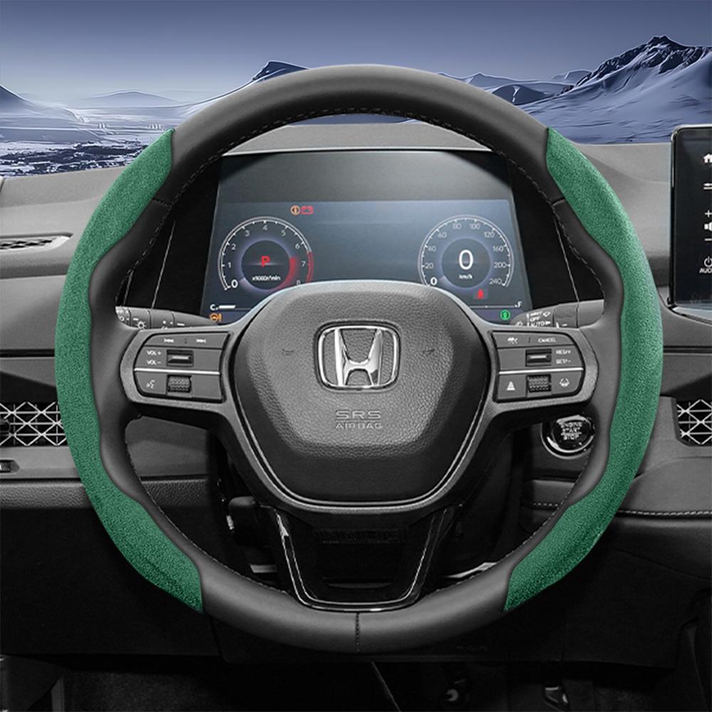 Suitable for Honda Sports Suede Steering Wheel Cover with Split Snap-On Design for Cr-V Civic Hr-V Zr-V Vezel City Amaze Fit Jazz Accord Wr-V Br-V Ele
Suitable for Honda Sports Suede Steering Wheel Cover with Split Snap-On Design for Cr-V Civic Hr-V Zr-V Vezel City Amaze Fit Jazz Accord Wr-V Br-V Ele