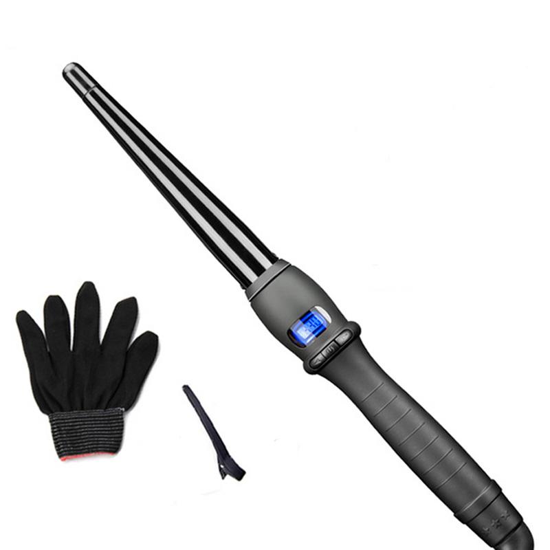 профессиональные электрические щипцы для завивки волос с ЖК-дисплеем конусные щипцы для завивки волос с одной трубкой, керамическая глазурь, конусный инструмент для укладки волос EU
профессиональные электрические щипцы для завивки волос с ЖК-дисплеем конусные щипцы для завивки волос с одной трубкой, керамическая глазурь, конусный инструмент для укладки волос EU