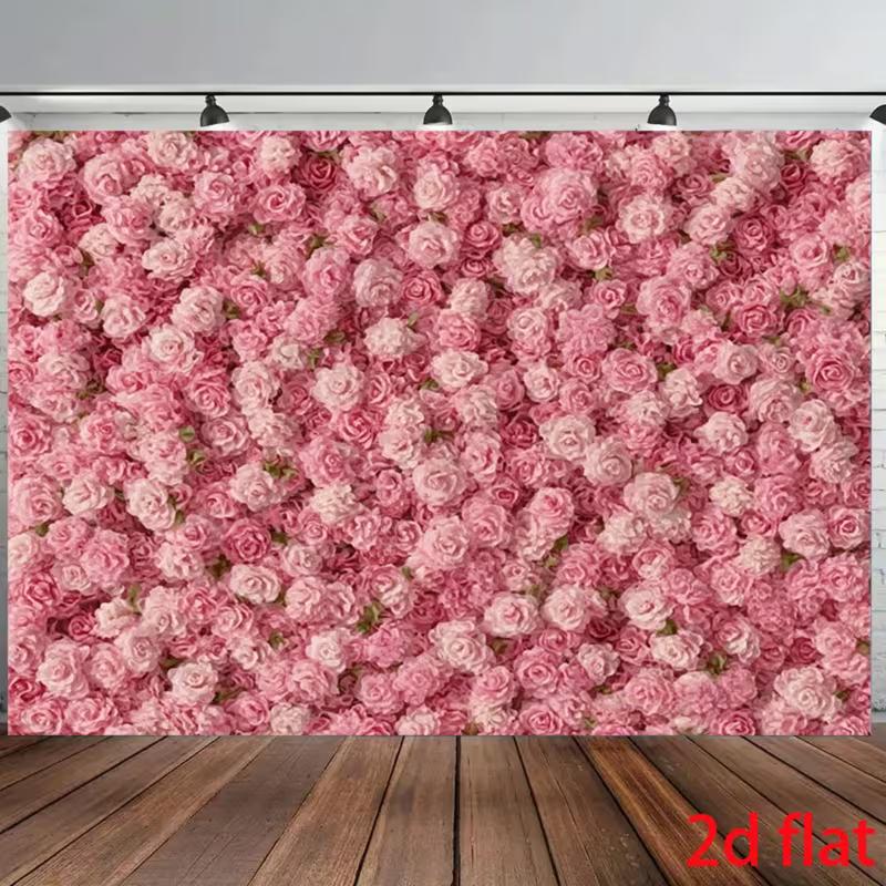 2D Pink Rose Flower Wall Backdrop - Full Blooming Roses Photography Background Banner for Wedding & Party Decor 47.2x31.5inch/120*80cm
2D Pink Rose Flower Wall Backdrop - Full Blooming Roses Photography Background Banner for Wedding & Party Decor 47.2x31.5inch/120*80cm