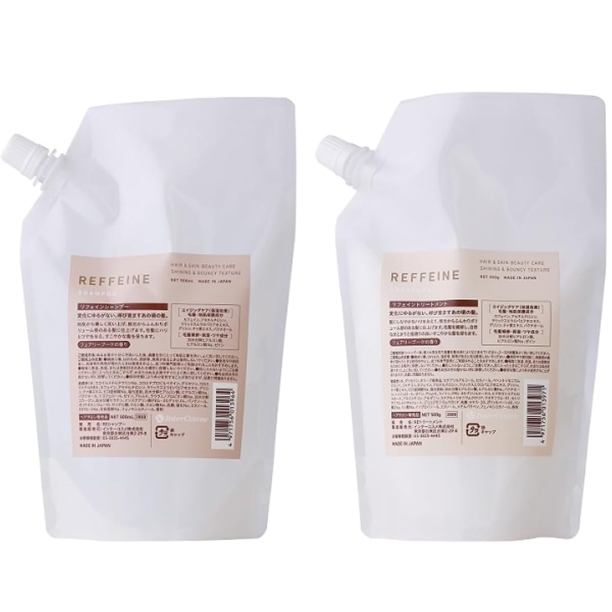 Intercosme Refine Shampoo Treatment Set Set (Refill 500ml+500g)
Intercosme Refine Shampoo Treatment Set Set (Refill 500ml+500g)
