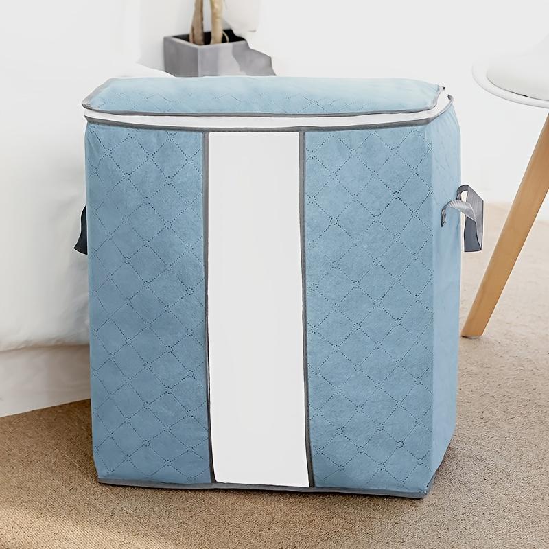 47x41x21cm Vertical Large Capacity Clothing Storage Bag Foldable Space Saving Bedroom Blanket Daily Household Storage Tool синий
47x41x21cm Vertical Large Capacity Clothing Storage Bag Foldable Space Saving Bedroom Blanket Daily Household Storage Tool синий