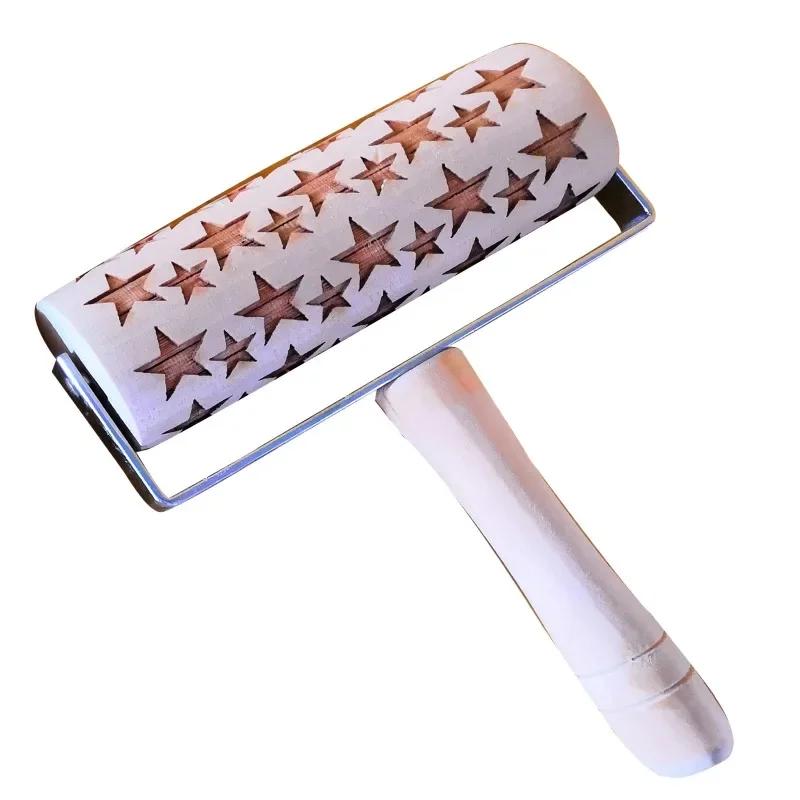 Christmas Embossed Rolling Pin Baking Cookies Roller Christmas Wooden Rolling Pins for Baking Embossed Cookies
Christmas Embossed Rolling Pin Baking Cookies Roller Christmas Wooden Rolling Pins for Baking Embossed Cookies