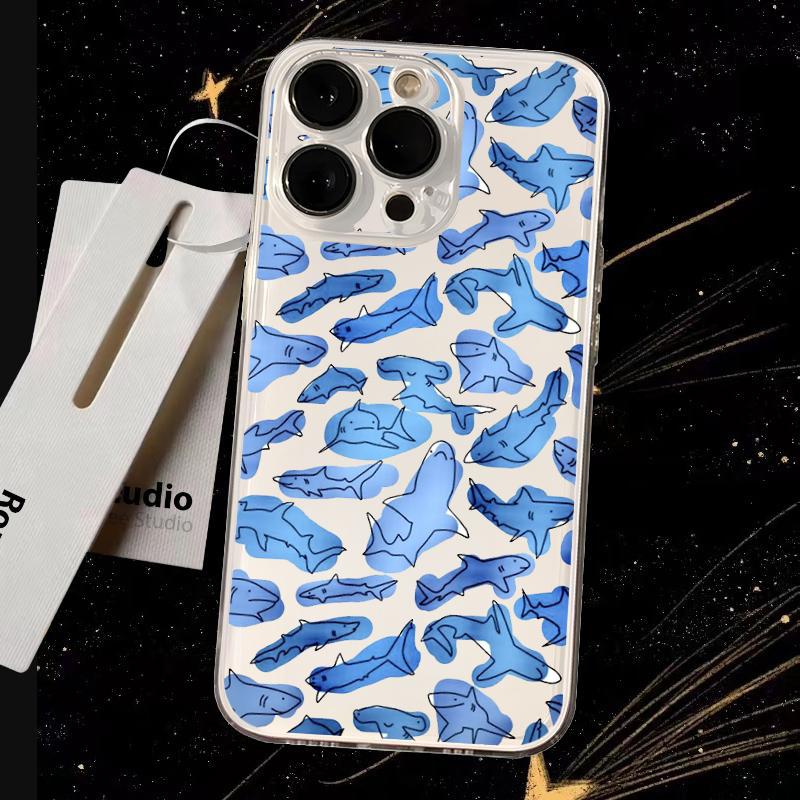 Sharks Cute sea blue pattern design Phone Case Transparent Phone Case For iPhone 16 15 14 13 12 11 Pro Max XR Plus iPhone 16
Sharks Cute sea blue pattern design Phone Case Transparent Phone Case For iPhone 16 15 14 13 12 11 Pro Max XR Plus iPhone 16