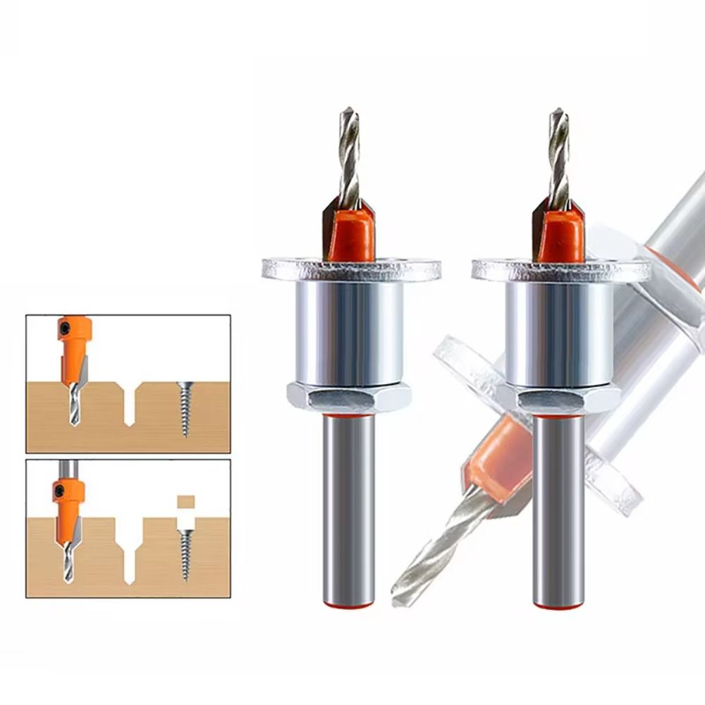 8mm Shank Drilling Milling Cutter Screw with Limiter Screw Drill Router Bits Woodworking Tools
8mm Shank Drilling Milling Cutter Screw with Limiter Screw Drill Router Bits Woodworking Tools