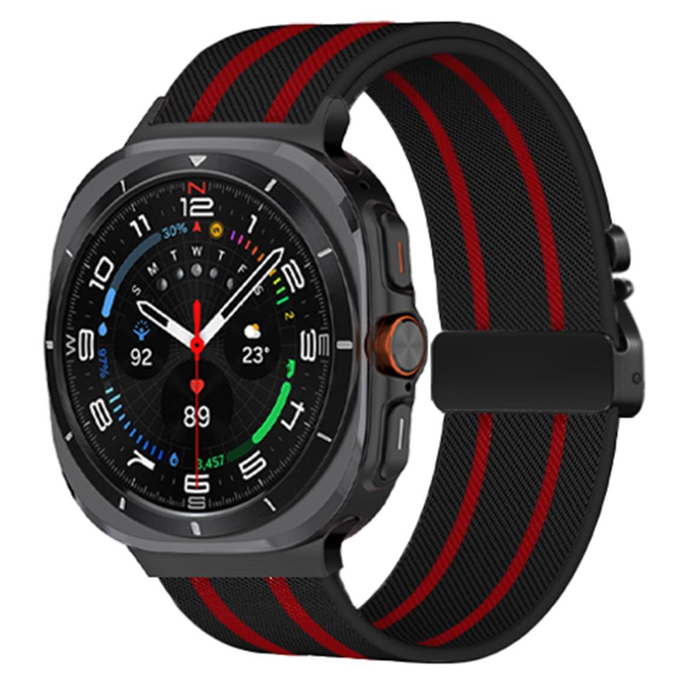 For Samsung Galaxy Watch Ultra 47mm Watch Band Stripe Design Parachute Buckle Nylon Strap As shown D
For Samsung Galaxy Watch Ultra 47mm Watch Band Stripe Design Parachute Buckle Nylon Strap As shown D