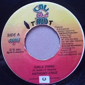 7inch Record ANTHONY CRUZ - Girls Thing NONE Cali Bud 2003 Jamaica Reggae, Ska & Dub Used
7inch Record ANTHONY CRUZ - Girls Thing NONE Cali Bud 2003 Jamaica Reggae, Ska & Dub Used
