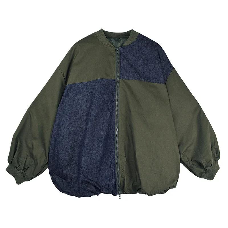 Xitao Свободные женские куртки на молнии в стиле пэчворк GJ1080 One Size зелёный
Xitao Свободные женские куртки на молнии в стиле пэчворк GJ1080 One Size зелёный