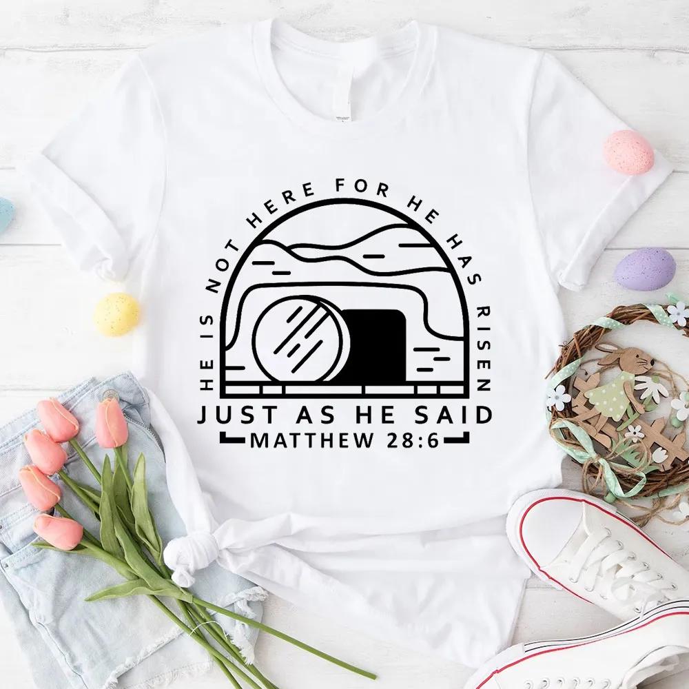 2026 Summer New Just As He Said Christian Unisexs Tshirt Highquality and Fashionable Roundneck Printed for Both Unisex and Women S
2026 Summer New Just As He Said Christian Unisexs Tshirt Highquality and Fashionable Roundneck Printed for Both Unisex and Women S