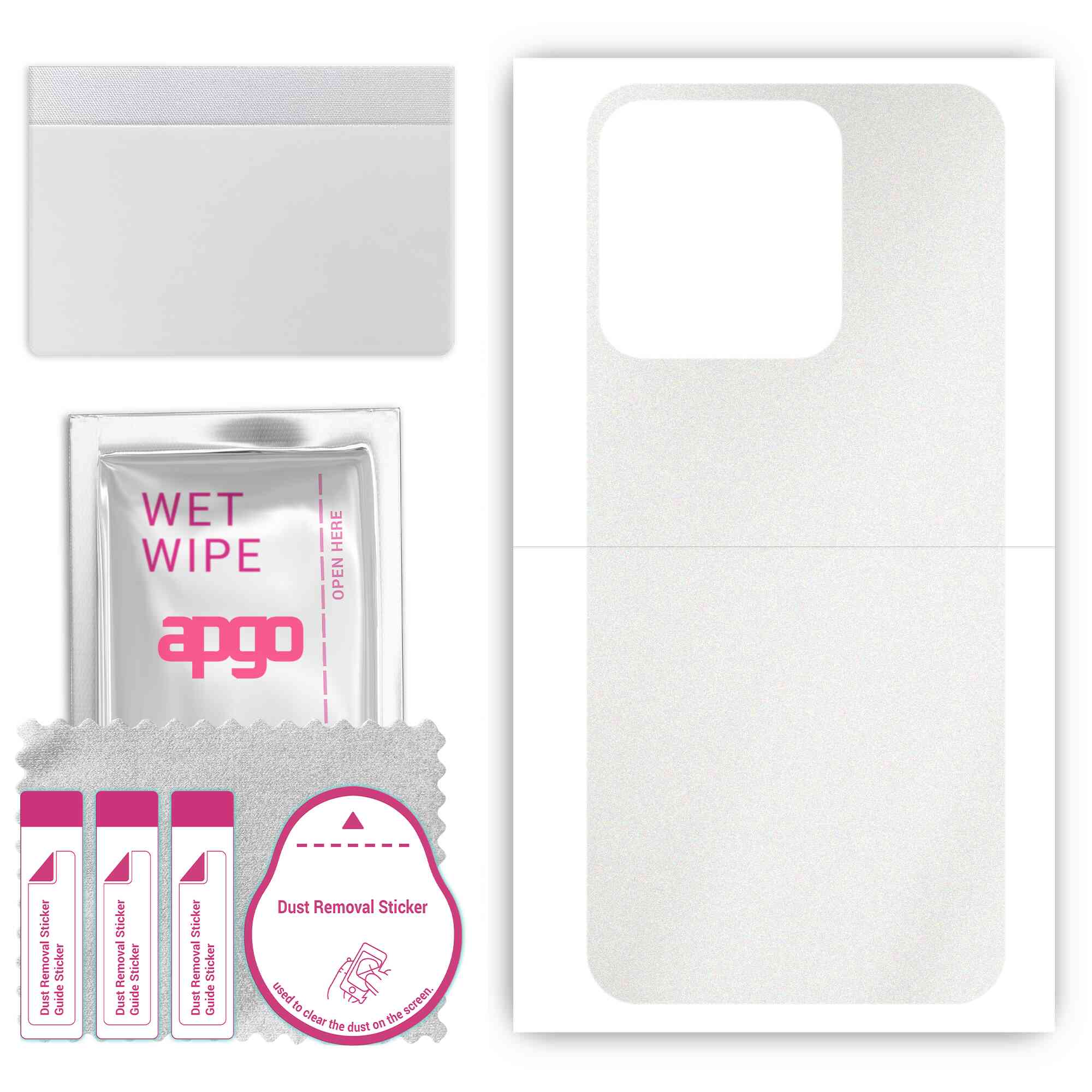 apgo Protective Skin Sticker for the back compatible with Tecno Spark 8, Wrap Film, Foil, Vinyl - Pattern Matte Transparent
apgo Protective Skin Sticker for the back compatible with Tecno Spark 8, Wrap Film, Foil, Vinyl - Pattern Matte Transparent