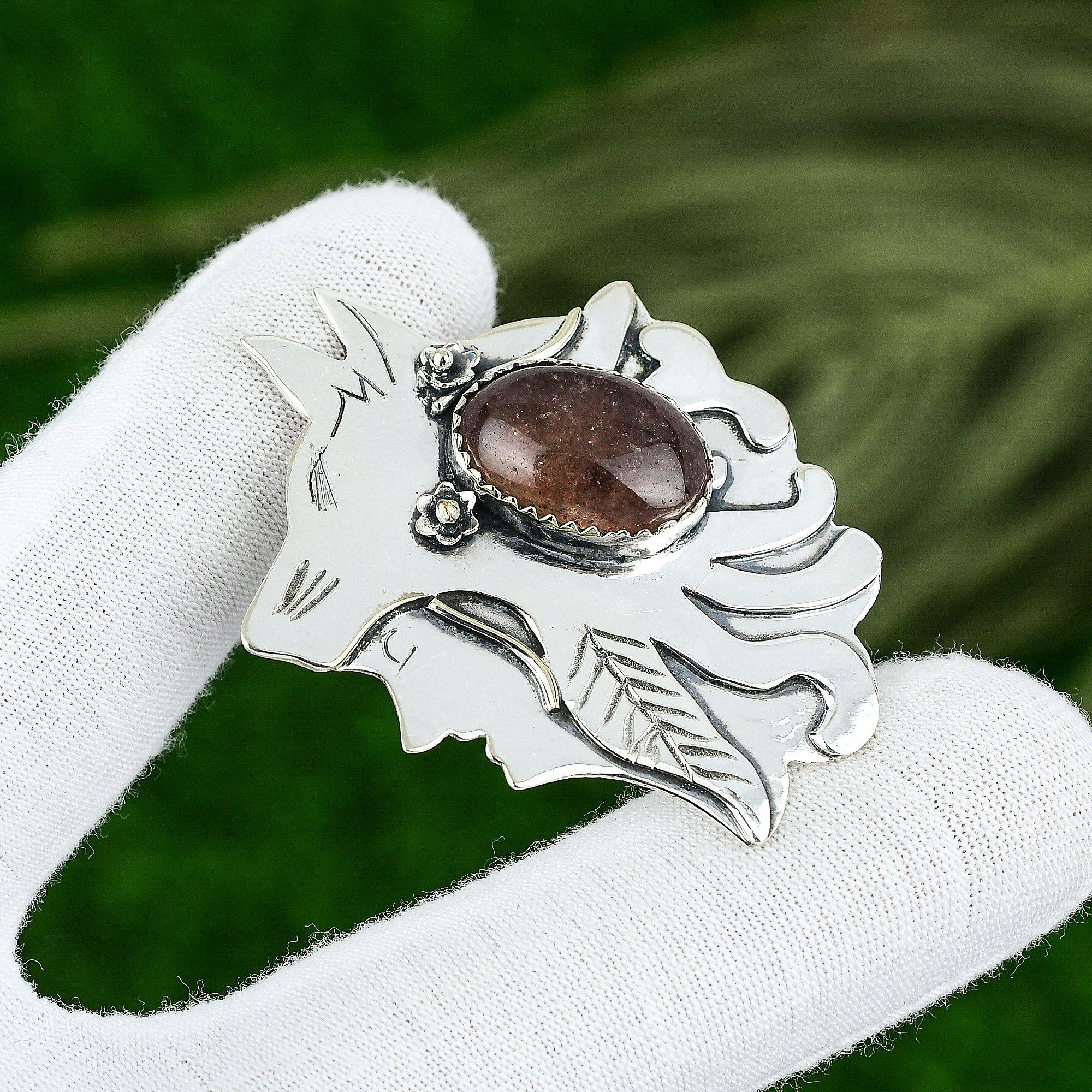 Natural Strawberry Quartz Gemstone Jewelry 925 Sterling Silver Pendant For Girls
Natural Strawberry Quartz Gemstone Jewelry 925 Sterling Silver Pendant For Girls