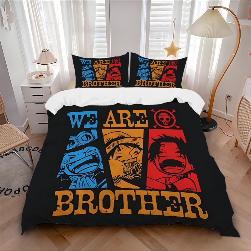 3pcs bedding set ONE PIECE Includes 1 Comforter+2 Pillowcases, Without Pillow Inserts, Soft Comfortable, Lightweight Breathable233 135x200cm
3pcs bedding set ONE PIECE Includes 1 Comforter+2 Pillowcases, Without Pillow Inserts, Soft Comfortable, Lightweight Breathable233 135x200cm