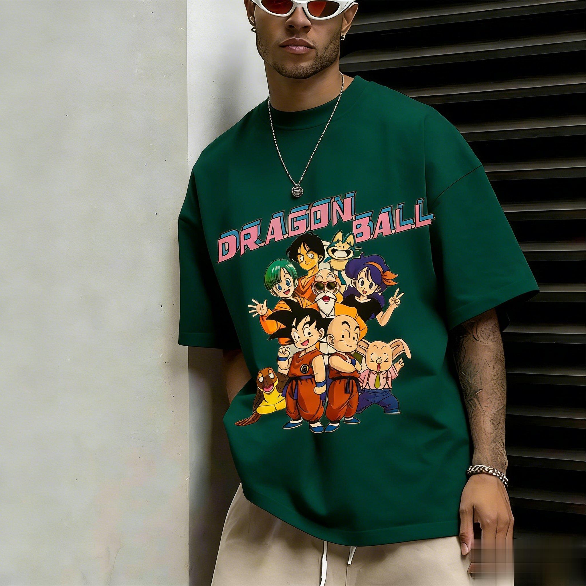 Summer 2D Printed Dragon Ball Retro Pure Cotton Fitness T-shirt Men s Oversized Short-sleeved Family Unisex Casual Shirt S
Summer 2D Printed Dragon Ball Retro Pure Cotton Fitness T-shirt Men s Oversized Short-sleeved Family Unisex Casual Shirt S