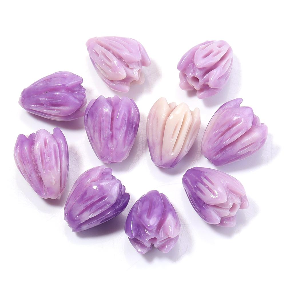 10pcs 7x9mm Multi-color Colored Carved Jasmine Flower Artificial Coral Beads for Jewelry Making Loose Spacer Beads DIY Bracelet фіолетовий
10pcs 7x9mm Multi-color Colored Carved Jasmine Flower Artificial Coral Beads for Jewelry Making Loose Spacer Beads DIY Bracelet фіолетовий