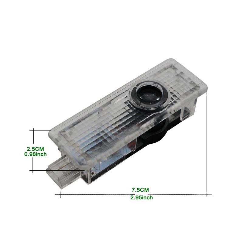 2Pcs Car Door Projector Lamps Led Welcome Light 5W for Mini Cooper Auto Door Light DC 12V/24V Car Accessories Replacement
2Pcs Car Door Projector Lamps Led Welcome Light 5W for Mini Cooper Auto Door Light DC 12V/24V Car Accessories Replacement