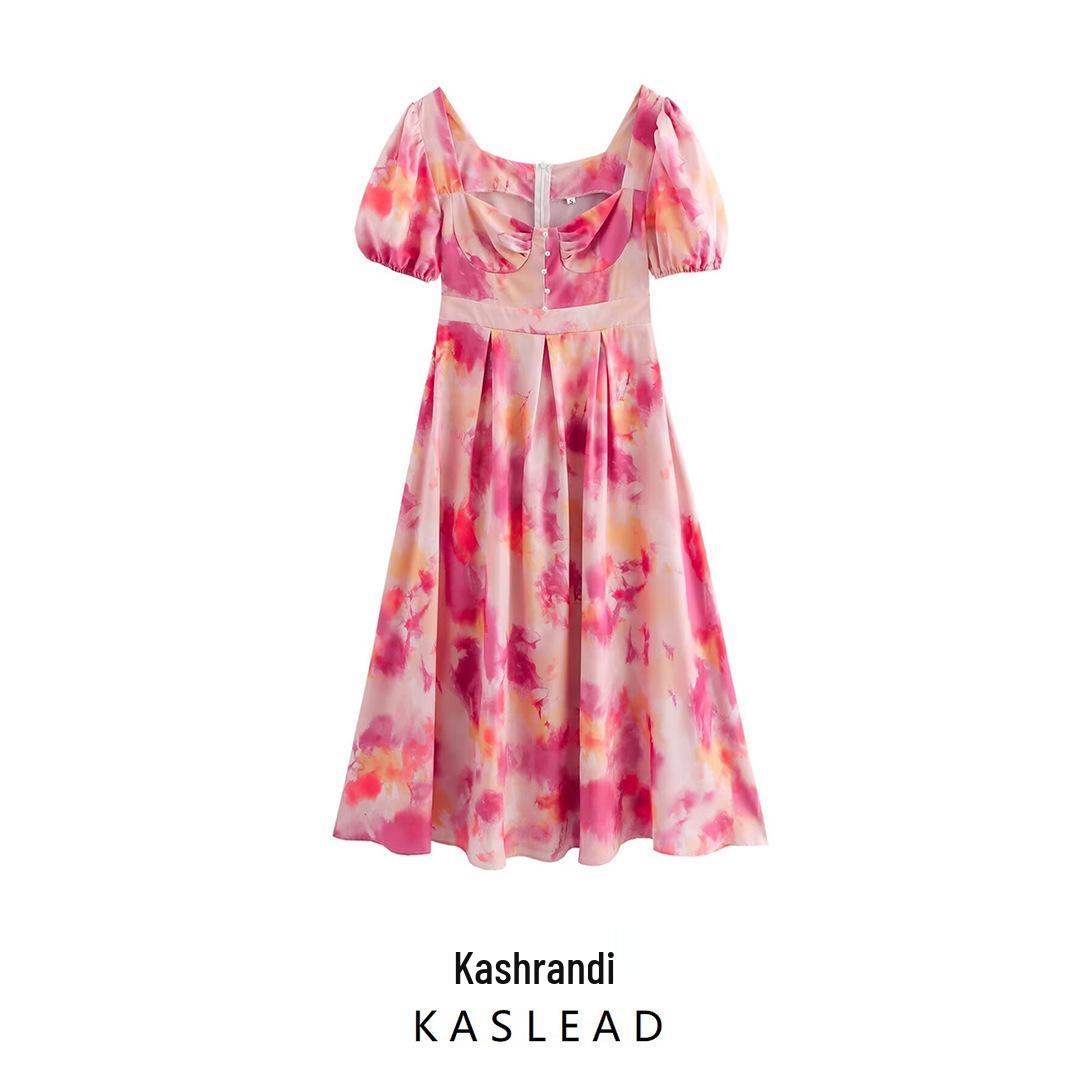 2025 Spring Women s European & American Style Puff Sleeve Print Dress XS цветочный
2025 Spring Women s European & American Style Puff Sleeve Print Dress XS цветочный