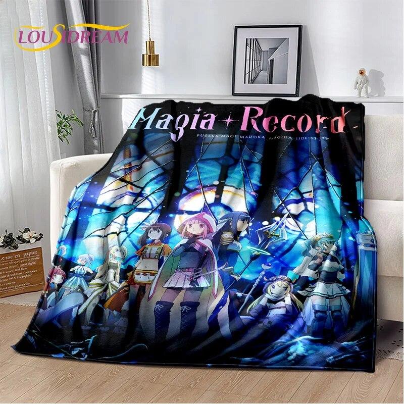 3D Cute Puella Magi Madoka Magica Мультяшна ковдра, м яка ковдра для дому, спальні, ліжка, дивана для пікніка, дорожня ковдра, дитяча 75x90cm
3D Cute Puella Magi Madoka Magica Мультяшна ковдра, м яка ковдра для дому, спальні, ліжка, дивана для пікніка, дорожня ковдра, дитяча 75x90cm