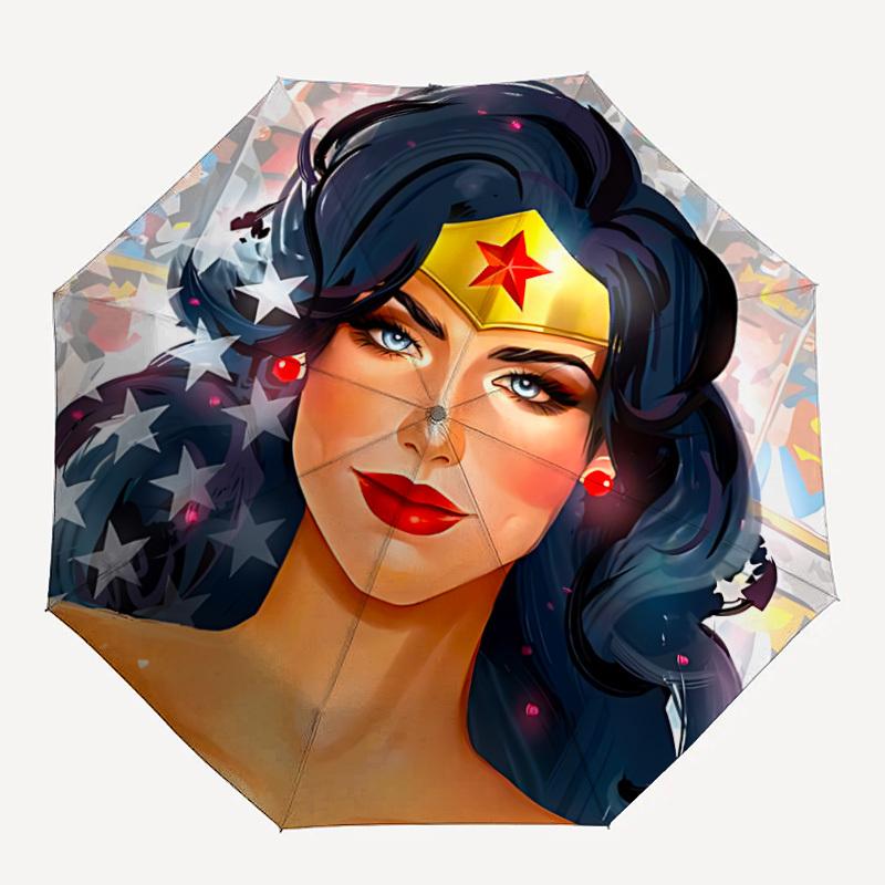 1pc Wonder Woman Automatic Folding Umbrella - Compact 8-Rib Design,Festive Gift for Friends & Family, Compact Umbrella 21193
1pc Wonder Woman Automatic Folding Umbrella - Compact 8-Rib Design,Festive Gift for Friends & Family, Compact Umbrella 21193