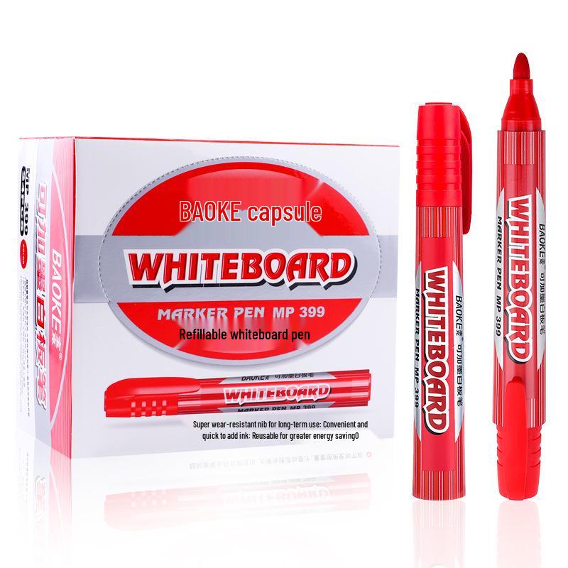 Baoke 399 Refillable Whiteboard Marker: Large Capacity, Quick-Drying, Easy-Erase
Baoke 399 Refillable Whiteboard Marker: Large Capacity, Quick-Drying, Easy-Erase