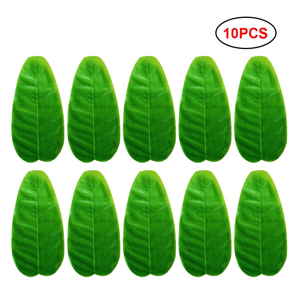 10PCS Artificial Banana Leaves Large Tropical Leaves Decorations Party Supplies зелёный
10PCS Artificial Banana Leaves Large Tropical Leaves Decorations Party Supplies зелёный