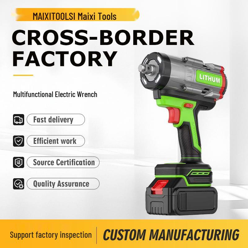 Portable High-Torque Rechargeable Impact Wrench for Household Use
Portable High-Torque Rechargeable Impact Wrench for Household Use