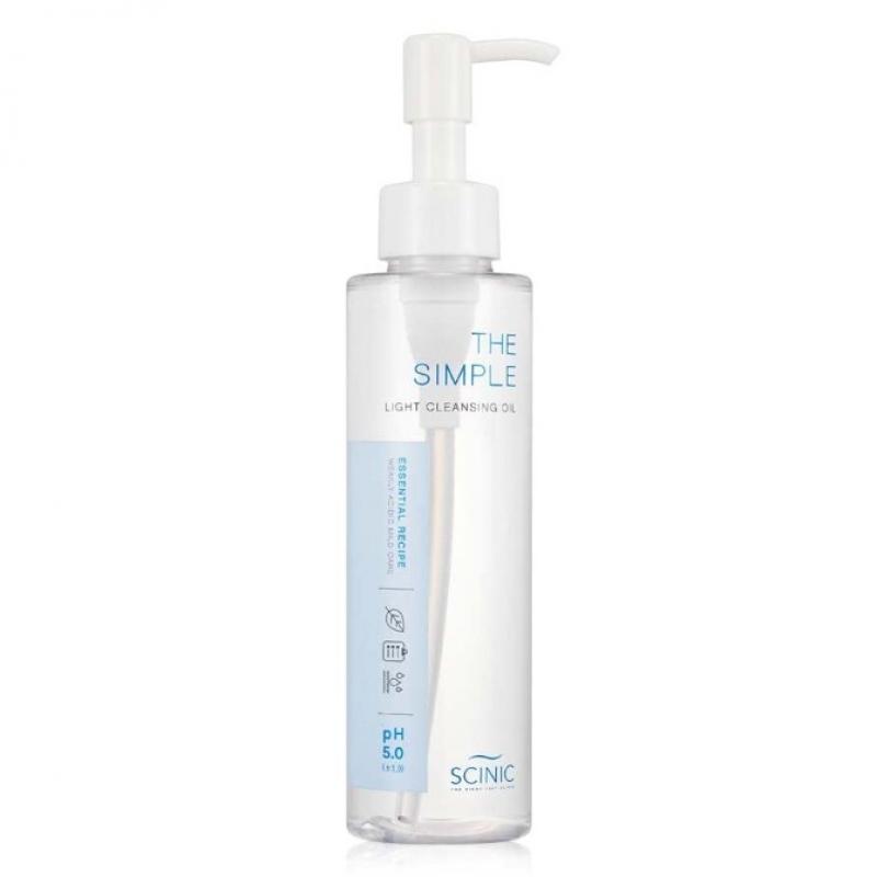 SCINIC The Simple Light Cleansing Oil 150ml VEGAN Makeup Cleanser Made in korea 
SCINIC The Simple Light Cleansing Oil 150ml VEGAN Makeup Cleanser Made in korea