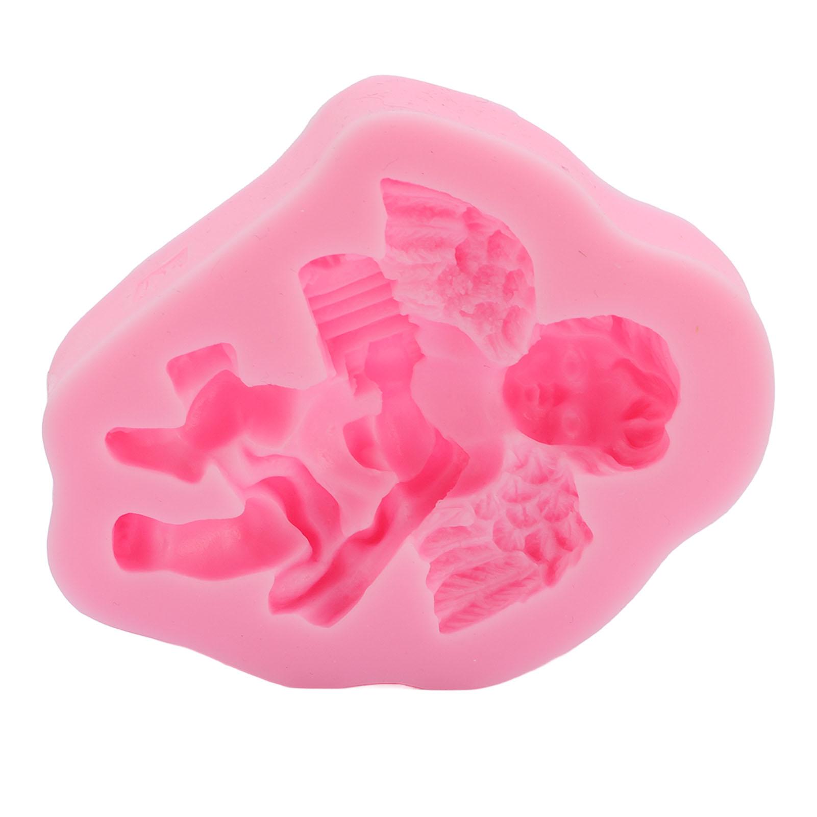 Модель из мастики в форме ангела, мягкая эластичная силиконовая модель для украшения шоколадных конфет и выпечки тортов
Модель из мастики в форме ангела, мягкая эластичная силиконовая модель для украшения шоколадных конфет и выпечки тортов