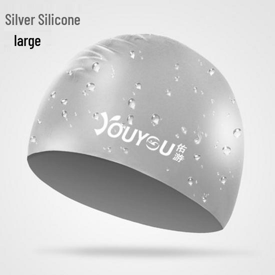 Comfortable Plus Size Waterproof Silicone Swim Cap with Ear Protection, Fashionable Design for Long Hair
Comfortable Plus Size Waterproof Silicone Swim Cap with Ear Protection, Fashionable Design for Long Hair